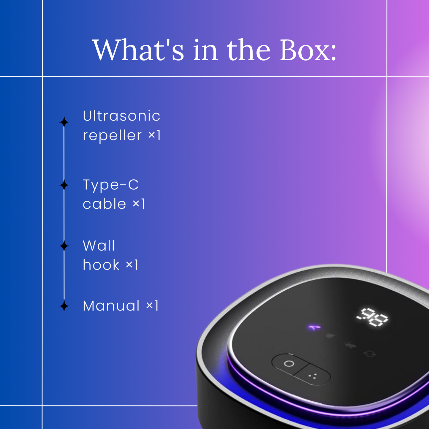 Caaju™ Smart Ultrasonic Mouse & Rat Repeller