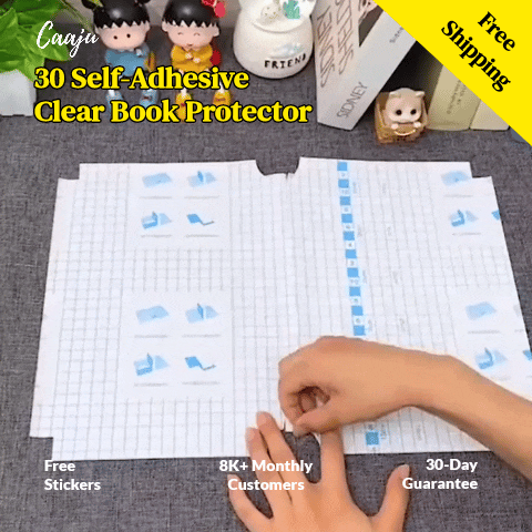 Caaju™ Self Adhesive Book & Notebook Cover